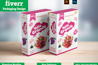 design premium food packaging that elevates your brand