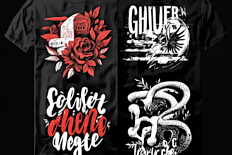 do bulk t shirt designs for merch printful and shopify