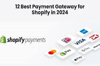 create shopify dropshipping store, setup payment gateway, design shopify store