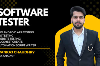 test your website and mobile app manually and with automation