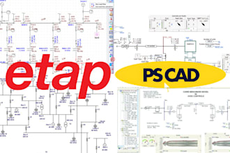 do power system studies using etap and pscad