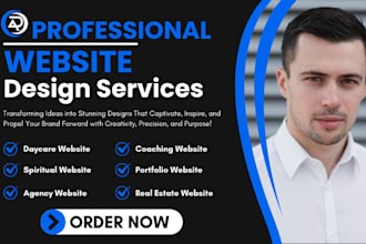 design daycare website spiritual website agency real estate portfolio website