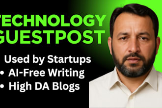 write and publish technology guest posts on real high da tech sites