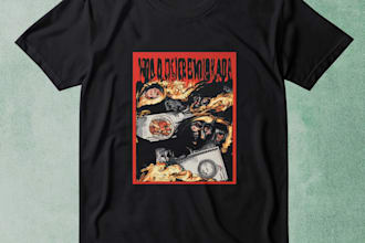 do custom print on demand t shirt designs for printful