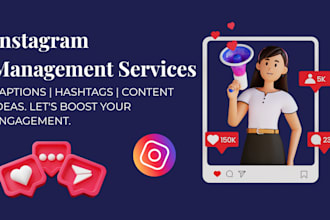 manage your instagram with captions and content ideas