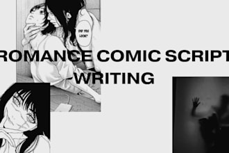 be your comic book script writer, write your manhwa, anime, manga