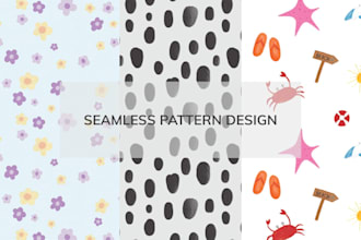 pattern design for fabric, textil, objects, etc
