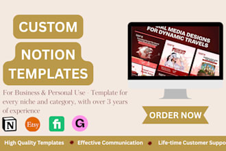 create custom notion templates for business workflow personal productivity crm