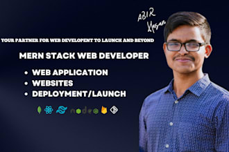 build and fix mern websites using react, node, express, mongodb or convert figma