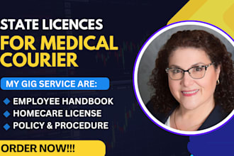 create survey, write state licensed policy and procedure and homecare, nemt, hr