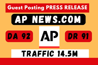 publish your article on apnews,com da92 and finance yahoo da93