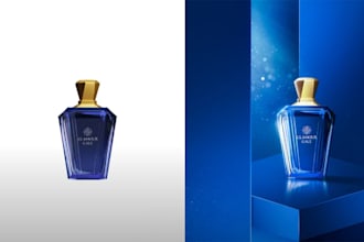retouching and improvement product photo editing