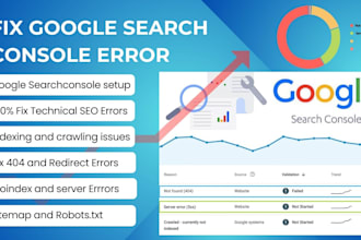 fix google search console error issues for higher ranking