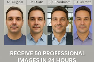 generate hyper realistic ai headshots for linkedin