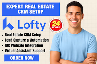 be your lofty crm expert, real estate crm setup