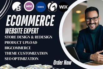 do ecommerce website bigcommerce webshop godaddy wix ionos hostinger wordpress