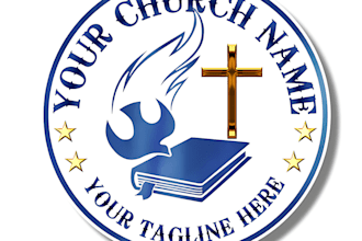 design modern church, religious and ministry logo
