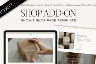 do showit website design redesign showit template customize showit website