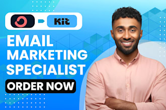 setup convertkit newsletter template email automation design kit landing page