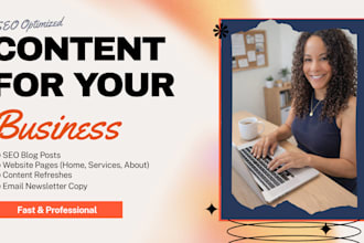 write content for your website
