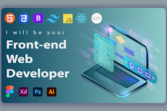 be your expert in website development with HTML CSS tailwind react next js ts