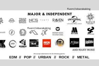 submit your music to major record label, indie label and music industry experts