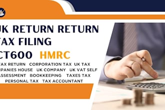 file your uk tax return, ct600, and company accounts with hmrc compliance
