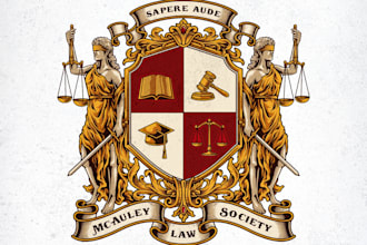 draw custom and original coat of arms, heraldic family crest