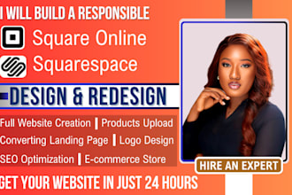 squarespace website design square online store squarespace landing page design