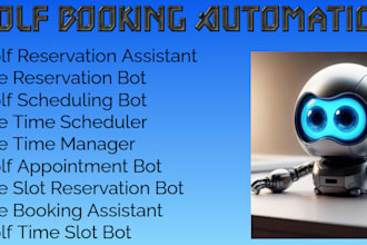 program tee time reservation bot, tee time scheduler, golf time slot bot