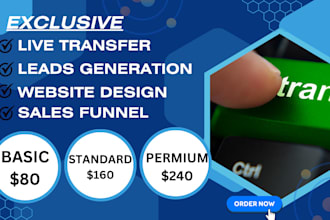 help you generate live transfer leads with artificial intelligence