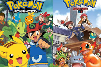 make anime manga pokemon trainer sprites fakemon cartoon character design