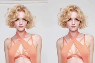 do pro boudoir photo retouching with natural, detailed edits