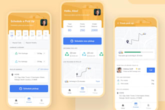 trash management app, waste app, recycling app, waste collector app, refuse app