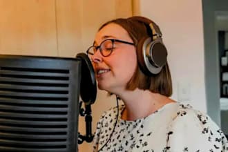 sing your worship, gospel, country, pop, or rap song as pro female singer