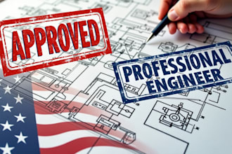 pe stamp review and stamp fire sprinkler fire protection in USA for city permit