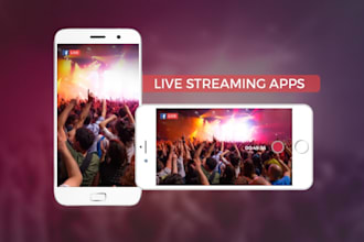 build live streaming app, streaming app, music streaming app, video streaming
