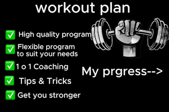 create a gym workout plan for beginners