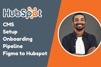 hubspot cms hubspot setup hubspot onboarding hubspot pipeline figma to hubspot