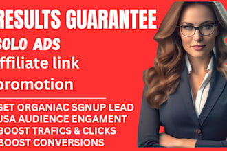 blast solo ads campaign to 10 x 100k affiliate website click
