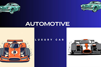 do 3d car vehicle low poly model rendering for toy, game character, 3d printing