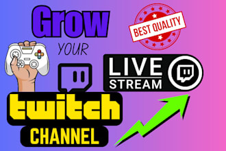 organically promote and bring the live viewers to your twitch channel