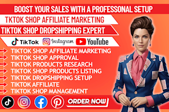 setup tiktok shop tik tok affiliate tiktok influencer manager tiktok shop