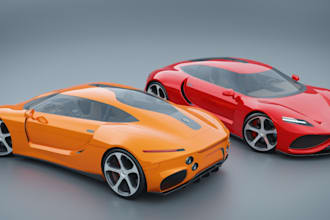 do 3d car model, widebody kits, bumper, fivem gta, assetto corsa, irracing, rf2