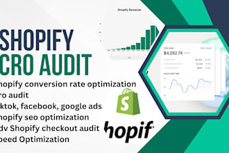 do cro shopify store audit to boost shopify sales and boost conversion rate