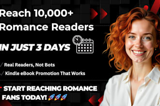 do amazon kindle book promotion for your romance or erotica ebook