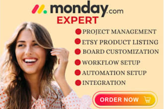 customize and automate monday CRM and pmo for CRM project management