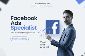 fix or create facebook business manager and ad account