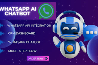 setup whatsapp ai chatbot, whatsapp business api, chatbot , fix flow