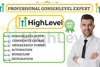 create gohighlevel membership app ghl membership automtion community courses va